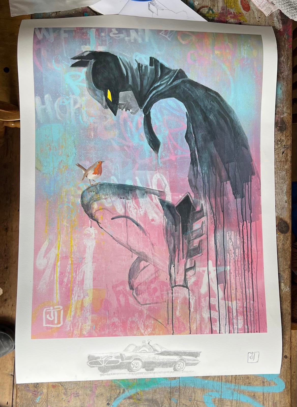 Did You Get My Tweet - Remarque Framed