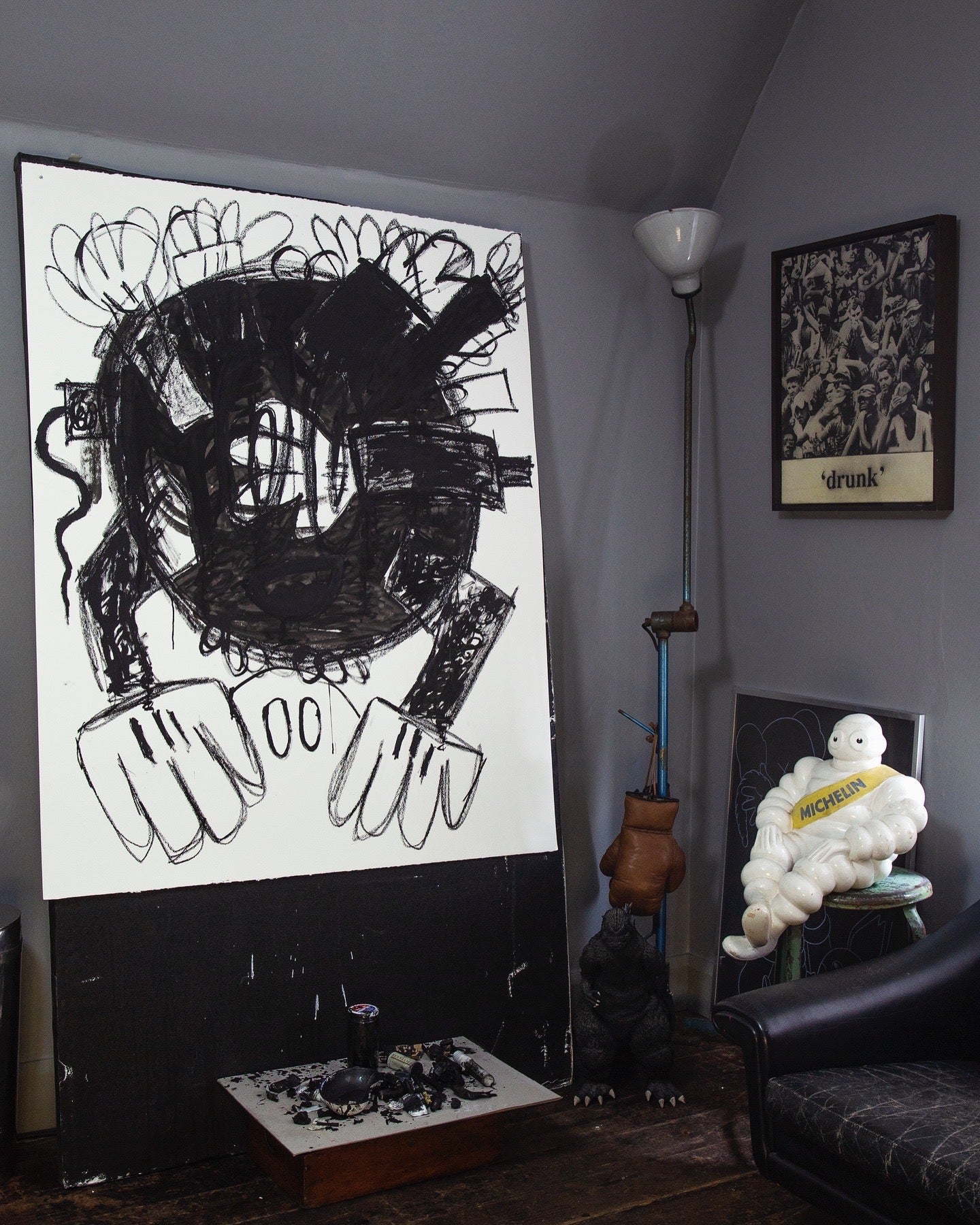 'The Fight' Unframed