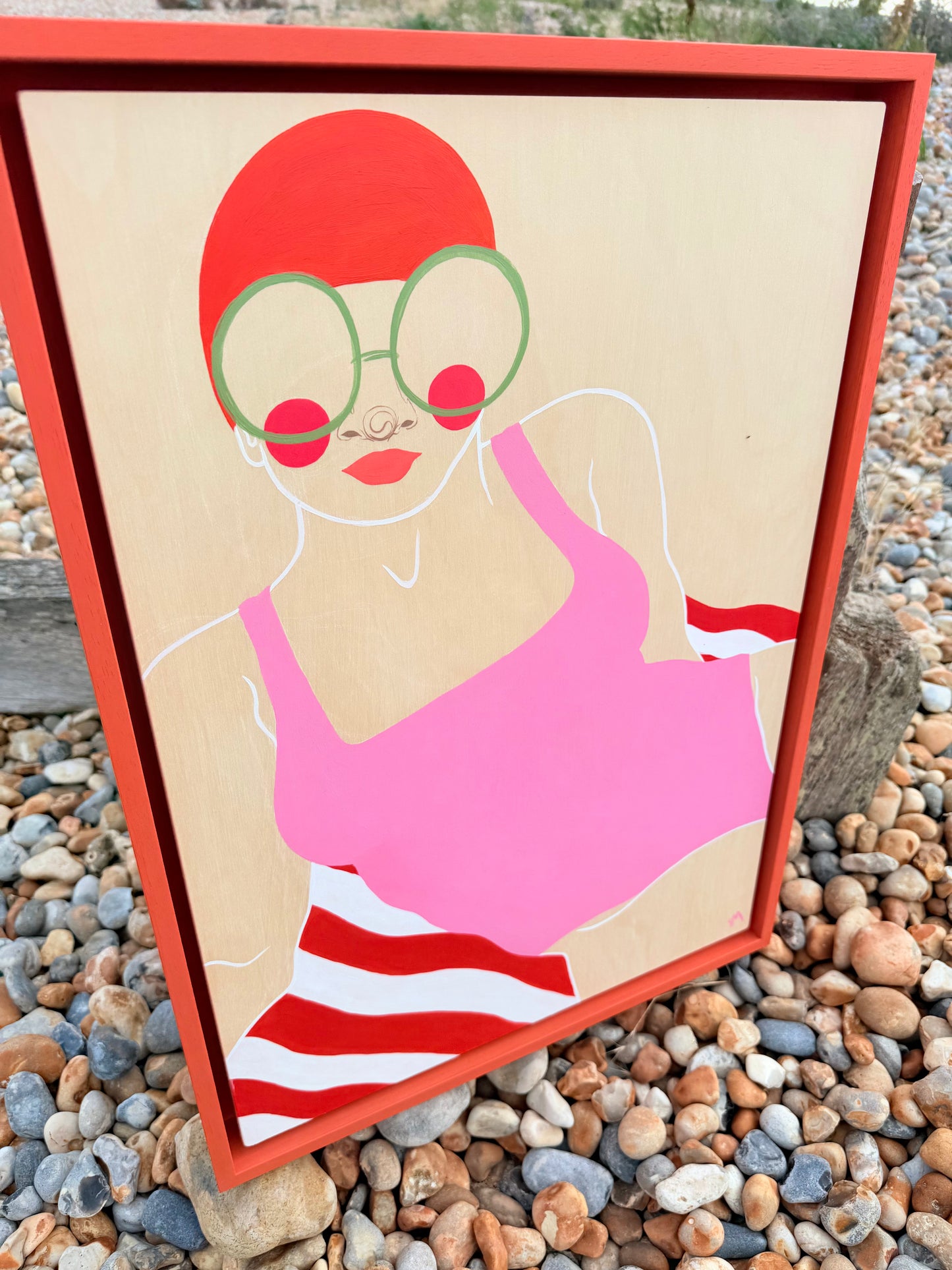 The Bather In Pink