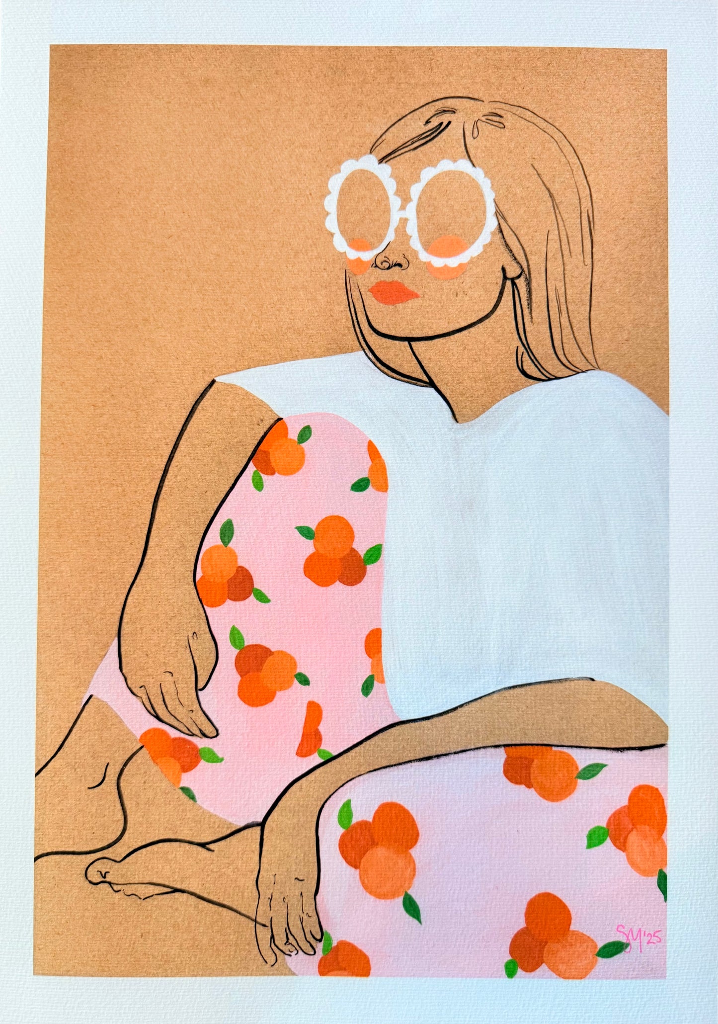 Peaches & Clementine - PRINT