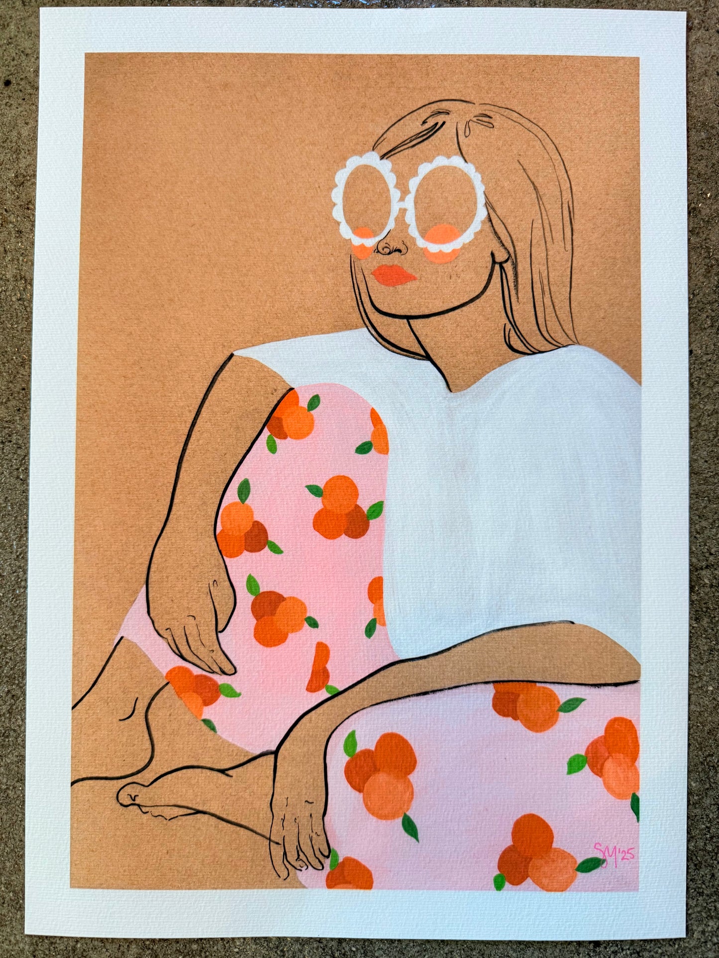 Peaches & Clementine - PRINT