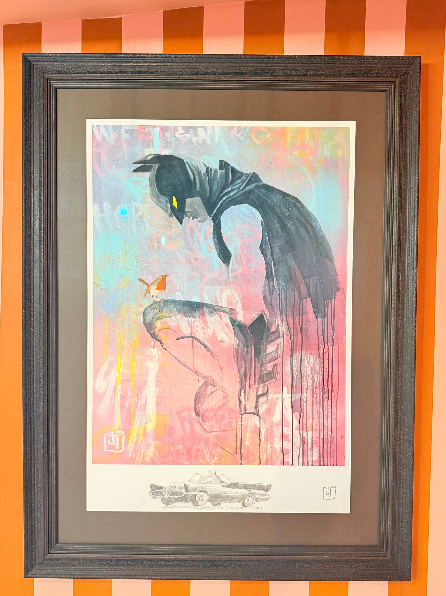 Did You Get My Tweet - Remarque Framed