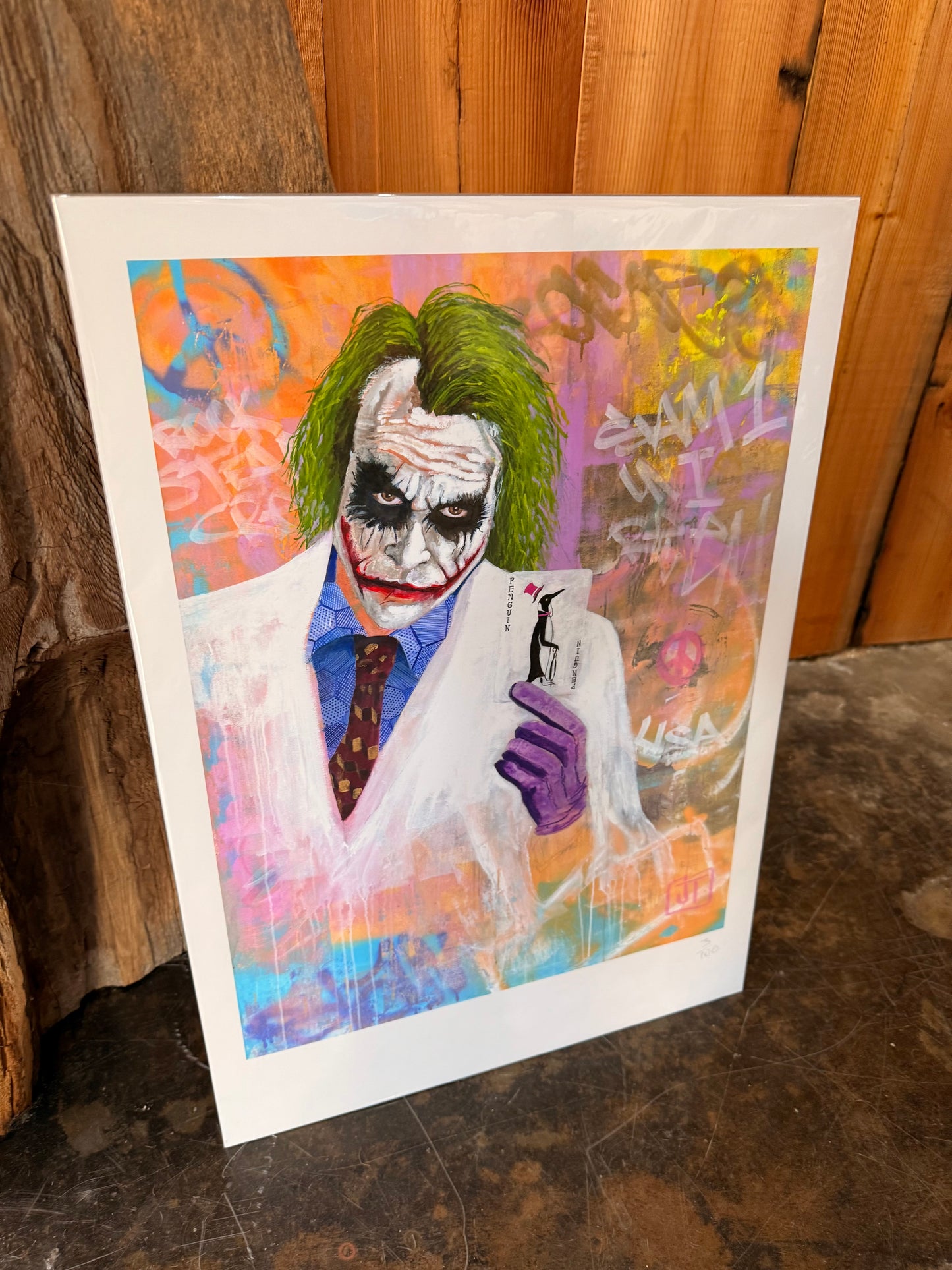 Pick Up A Penguin - Limited Edition Print