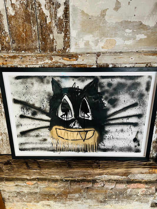 'Top Cat' Unframed/Framed