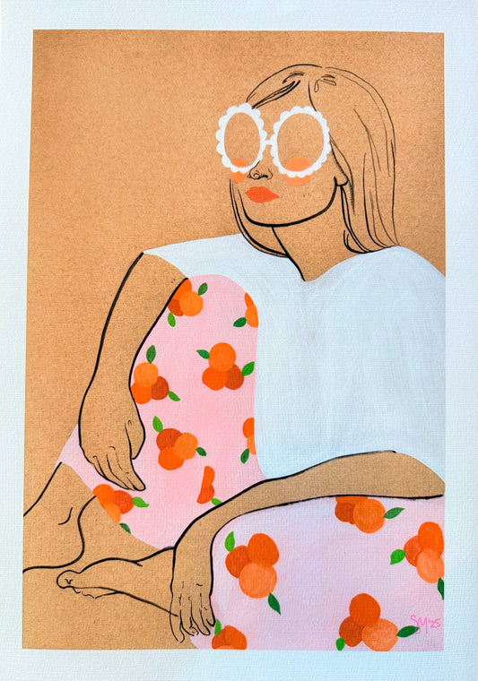 Peaches & Clementine - PRINT